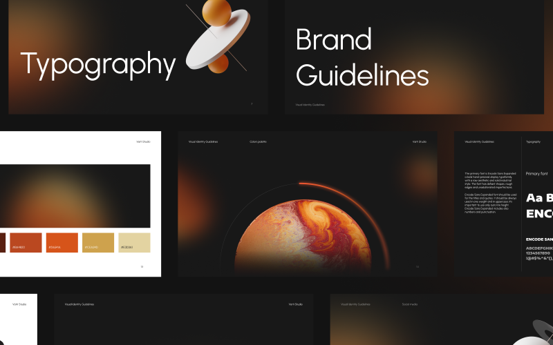 Varti Studio Brandbook : Branding | UI/UX Design screenshot 1