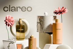 CLAREO: Graphic Design | 3D Motion Cosmetics | Branding