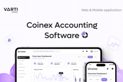 Coinex : UI/UX Design | Accounting Software | Web App