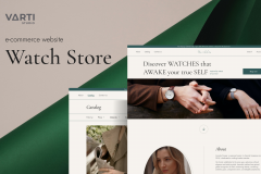 Watch Store: UI/UX Design | eCommerce Website