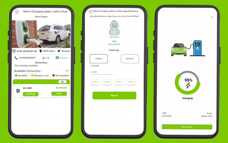 Electric Vehicle Charging System IoT screenshot 1