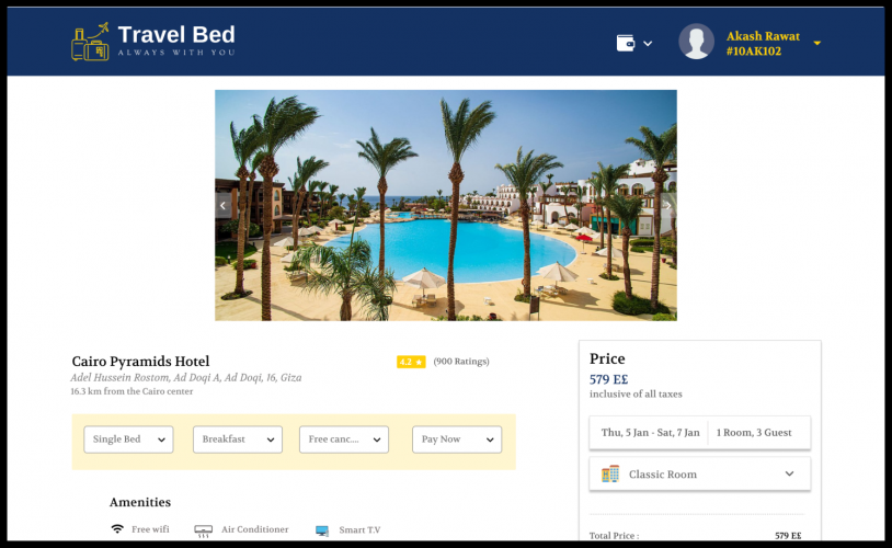 Travel Bed screenshot 1