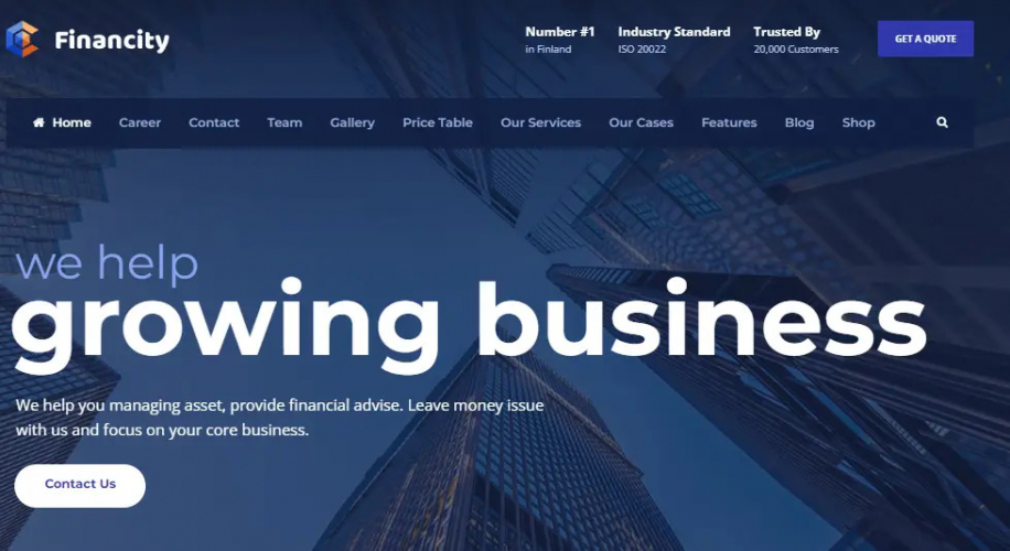 Financity Tech screenshot 1