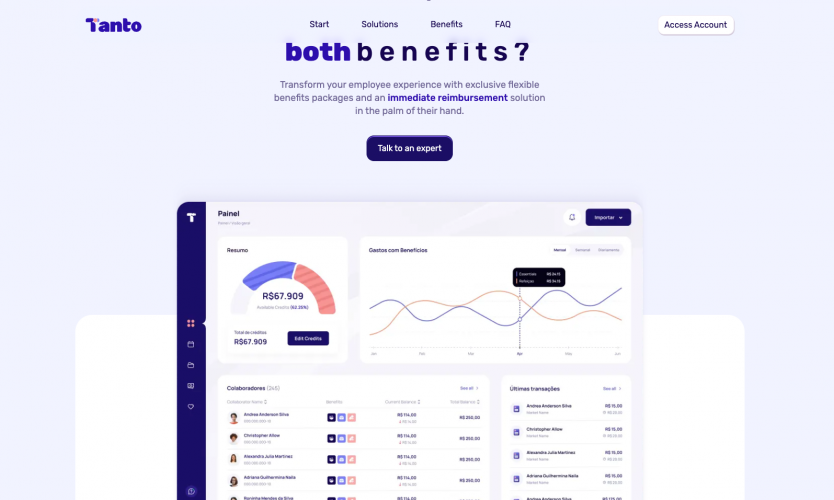 Tanto VC (Web & App) screenshot 1