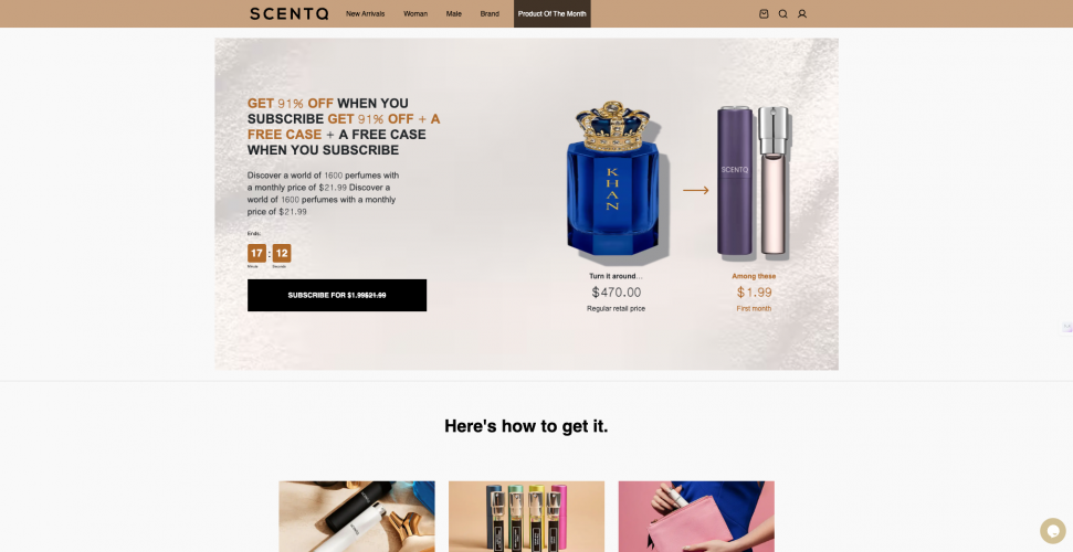 Scentq screenshot 1