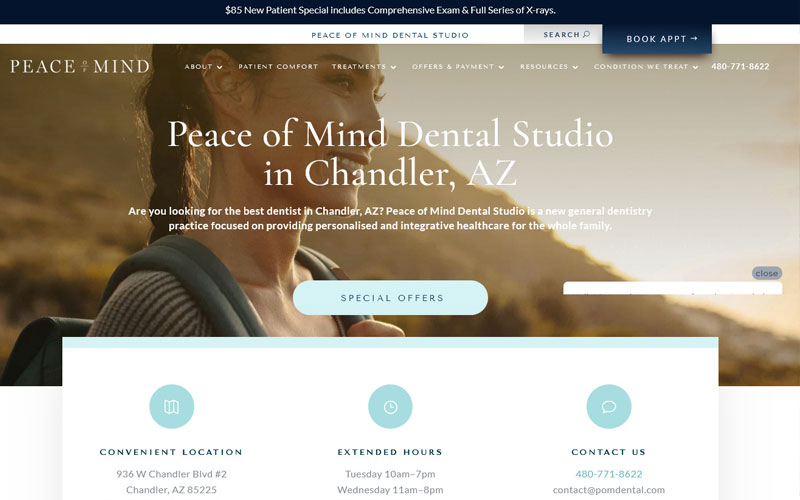 Peace Of Mind Dental Studio screenshot 1