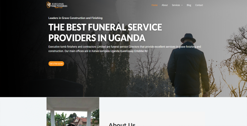 ETF Website screenshot 1