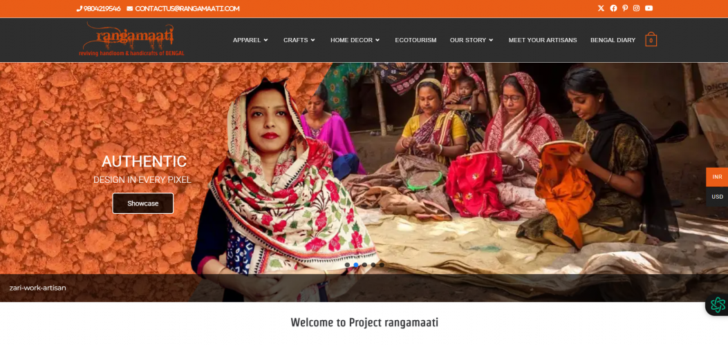 Project rangamaati – Grassroot initiative screenshot 1