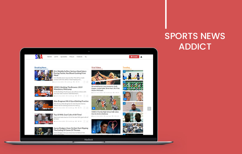 Sports News Addict screenshot 1