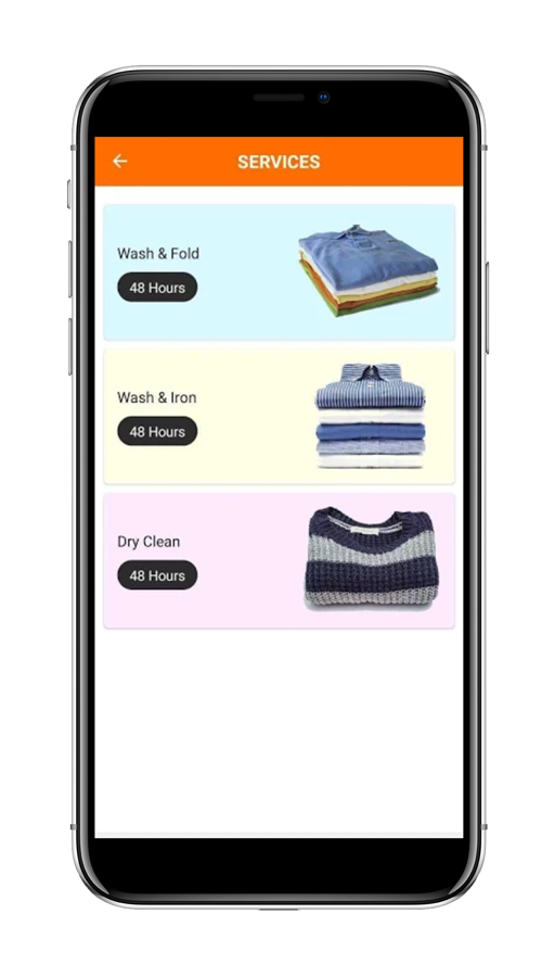Ironit: On Demand Laundry Mobile App screenshot 2