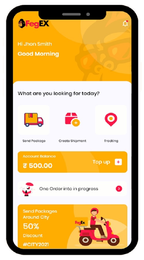 FegExpress- Courier Service screenshot 2