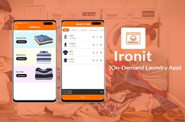 Ironit: On Demand Laundry Mobile App