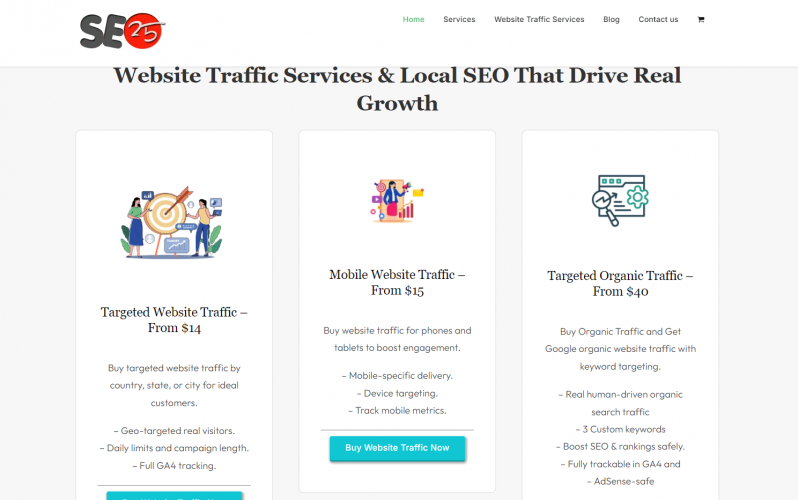 SEO25.COM – Web Design, Web Development & SEO screenshot 2