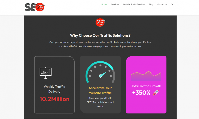 SEO25.COM – Web Design, Web Development & SEO screenshot 1