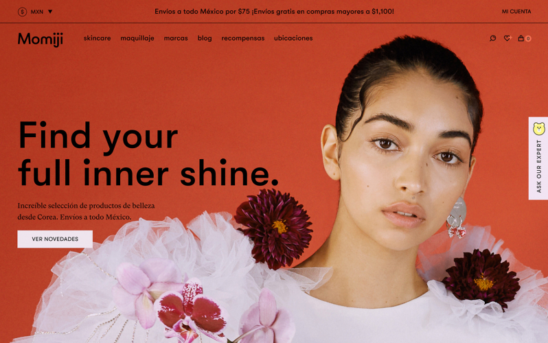 Momiji - An identity for a skincare & beauty brand that stands out in the crowd screenshot 4