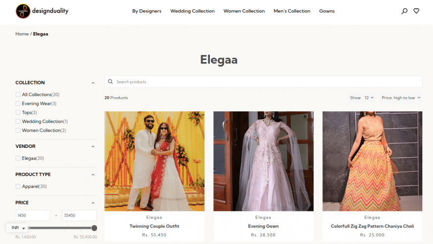 DesignDuality – Tailor Made Online Fashion App for Indian Apparel Designers Marketplace Platform screenshot 3