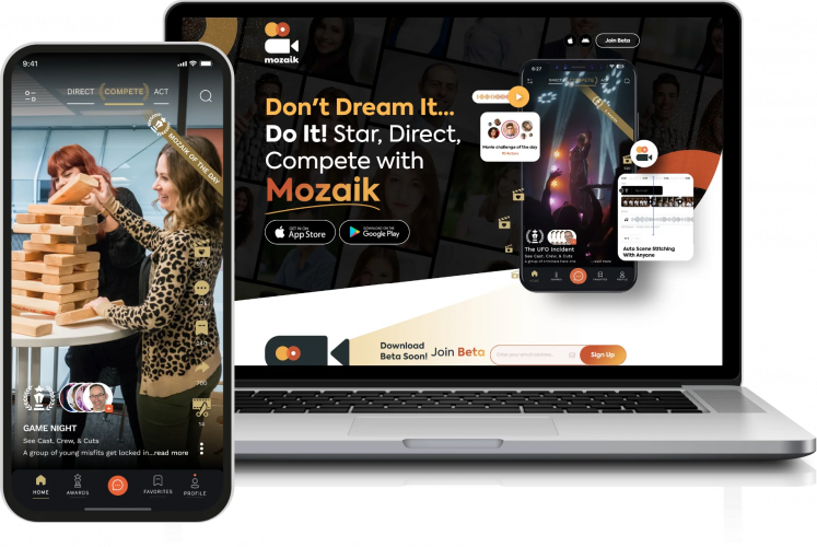 Mozaik - Mobile Movie Making App screenshot 1
