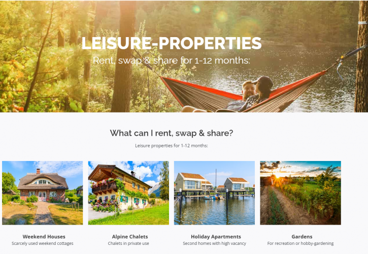 Property Rental and Exchange Platform screenshot 1