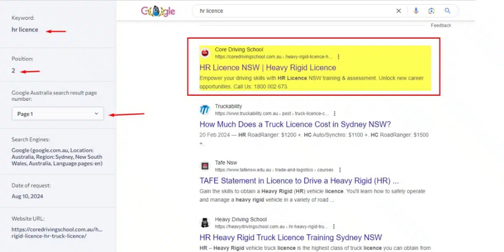 Core Truck Driving School screenshot 4