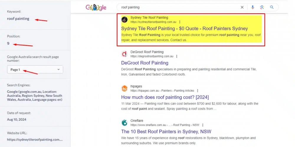 Sydney Tile Roof Painting screenshot 4