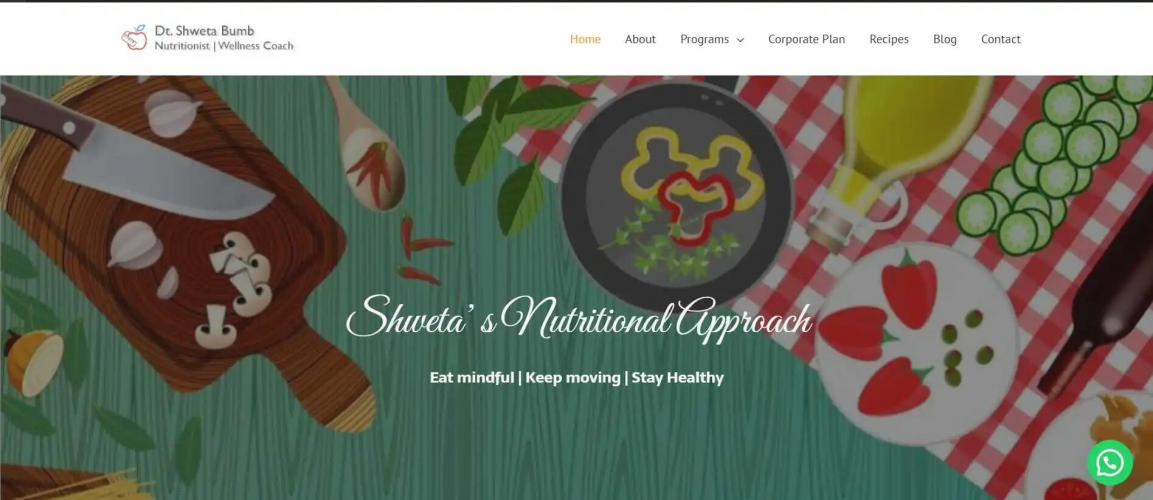 Shweta Bumb Nutritionist and Diet Consultant screenshot 1