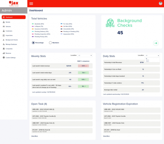 Jax Rideshare Rentals screenshot 3