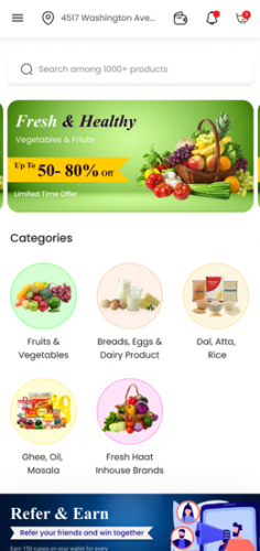 Freshhaat screenshot 1