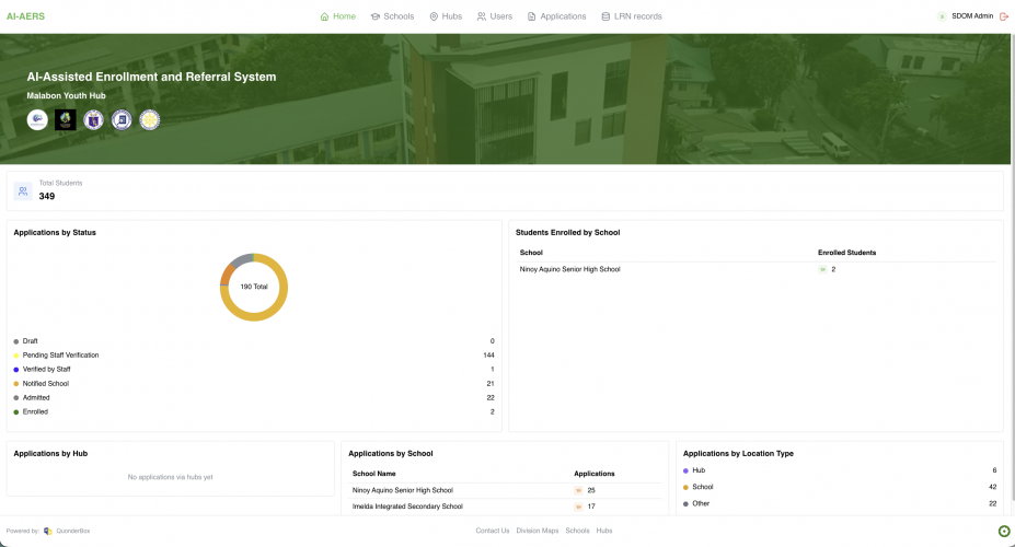 AI-Assisted Enrollment Referral System (AI-AERS) screenshot 3