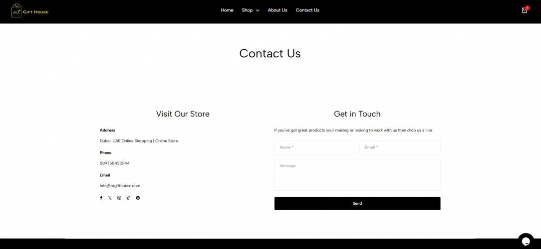 NT Gift House-An E-Gift Shop screenshot 1