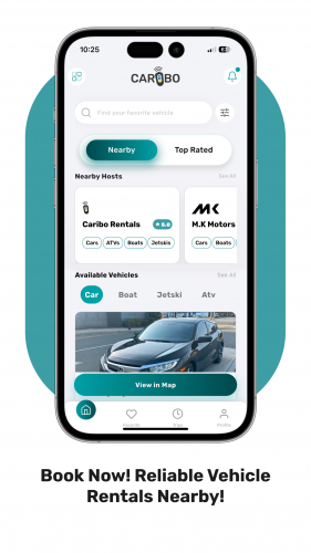 Caribo – Car & Boat Rental Marketplace Development screenshot 2