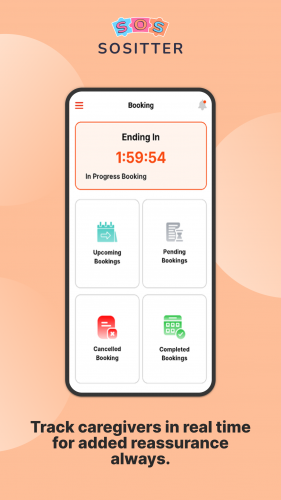 SOSitter – Caregiver Booking & Family Support Platform screenshot 5