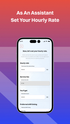 Wait4Me - On-Demand Personal Assistant Marketplace App screenshot 3