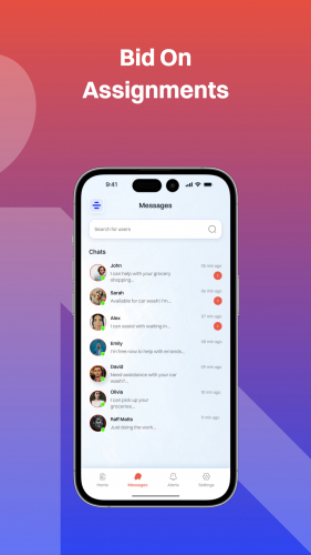Wait4Me - On-Demand Personal Assistant Marketplace App screenshot 1