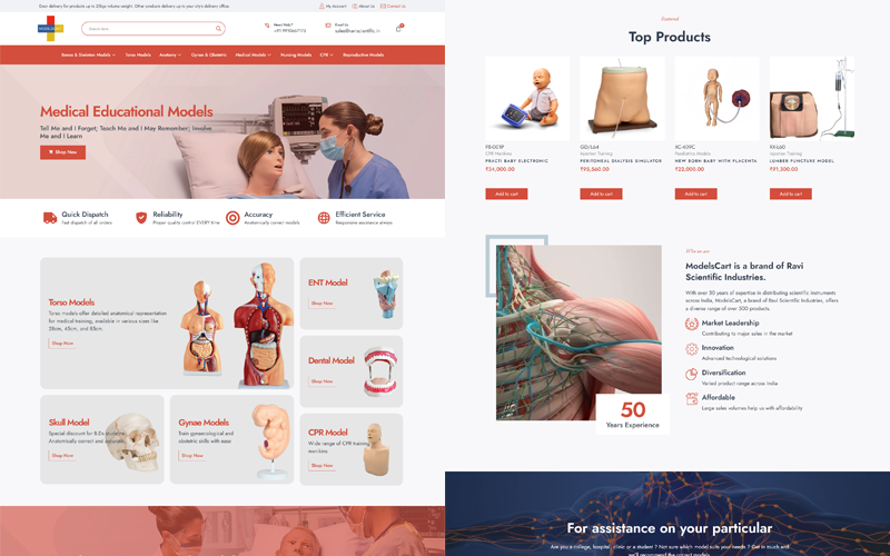 Models Cart screenshot 1