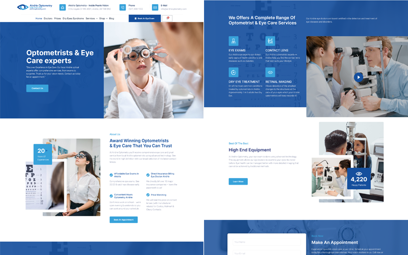 Airdrie Optometry screenshot 1