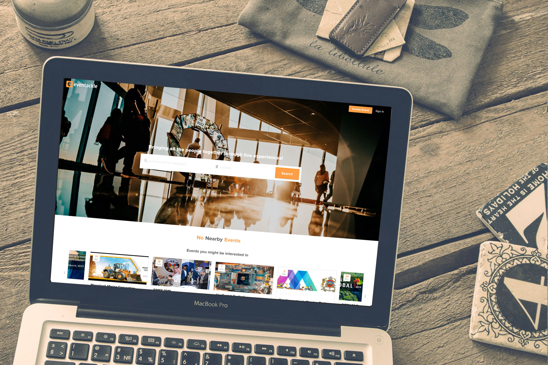 Eventackle screenshot 1