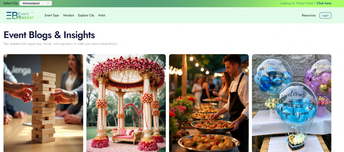 Event Bazaar - E-commerce Website screenshot 2