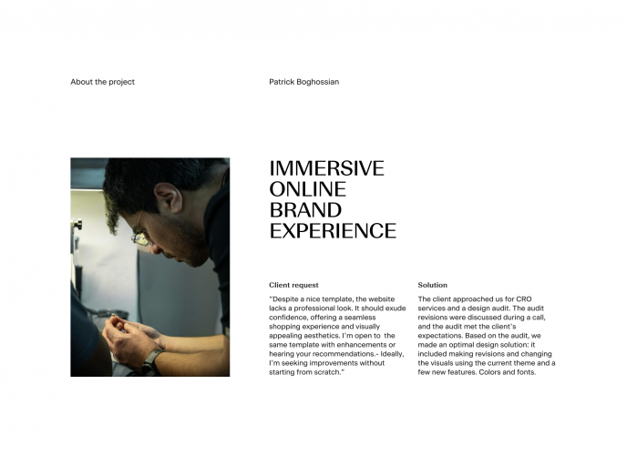 Patrick Boghossian screenshot 3