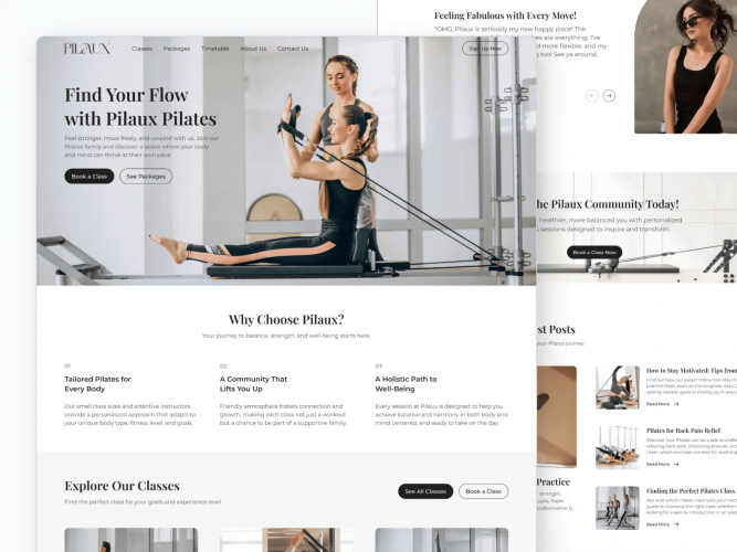 Service - Wordpress Design & Development (1 Pages) screenshot 1