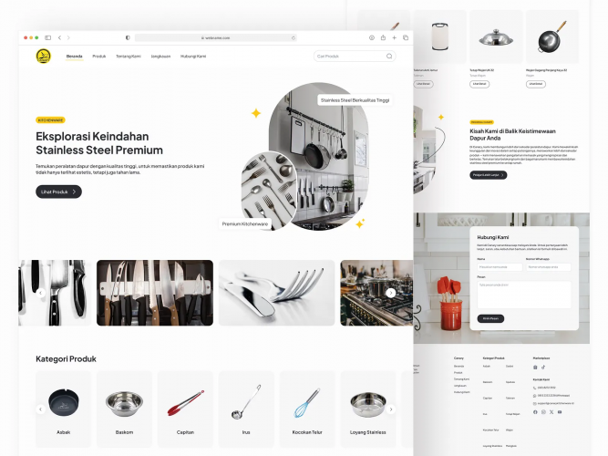 Service - Figma E Commerce Web/Mobile UI/UX Design screenshot 2