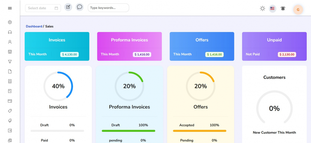 Integrated Business Suite - CRM+ERP screenshot 3