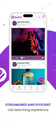 Go2Life - Social Media App screenshot 2