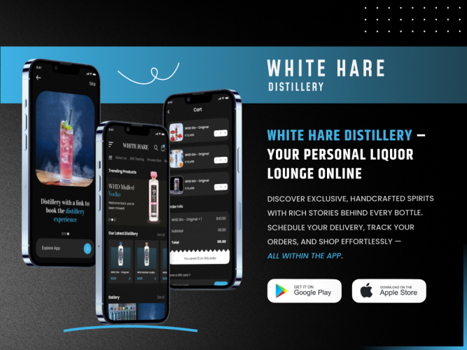 White Hare Distillery -Your Personal Liquor Lounge Online screenshot 1