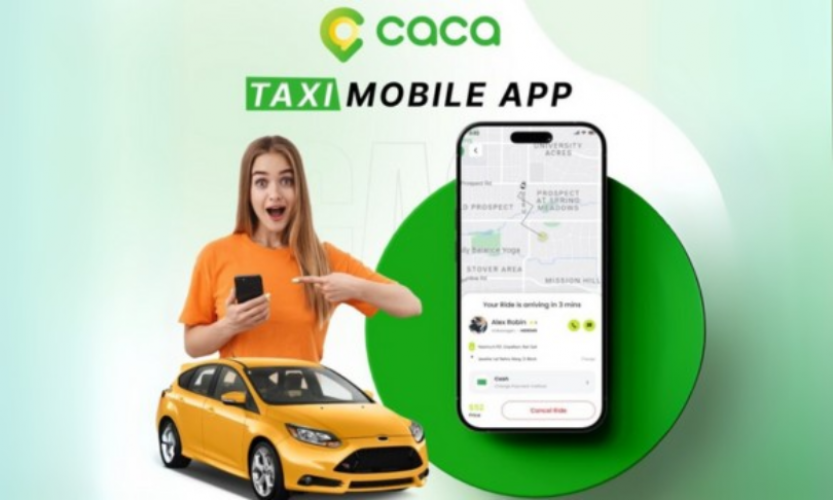 CACA : Taxi Booking App screenshot 1