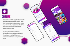 Go2Life - Social Media App