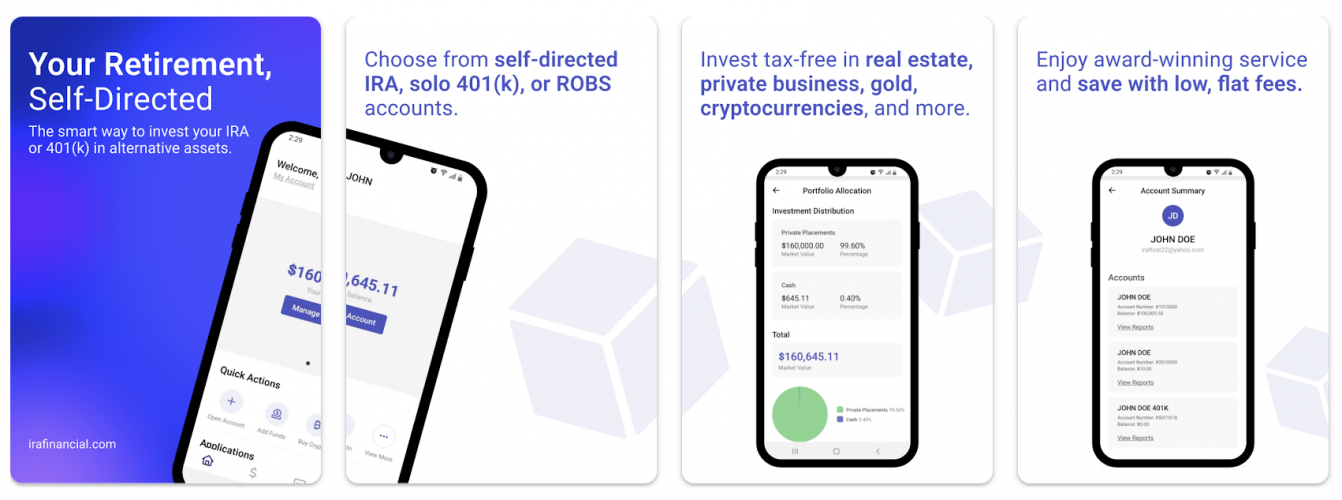 IRA Financial screenshot 1