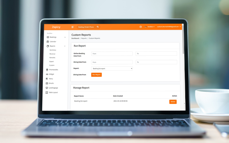 Event Booking Software screenshot 1