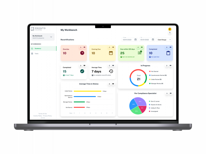 Pronto Housing - Custom Software Dev screenshot 1