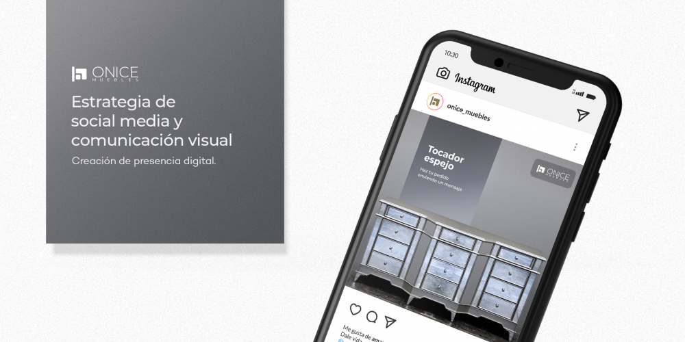 Onice Muebles Digital Strategy screenshot 1