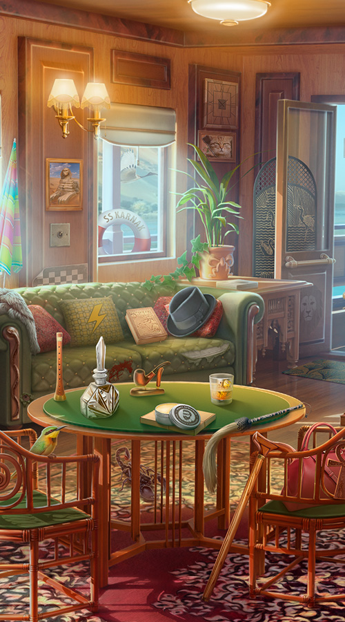 Mystery Match Village - 2D Art For The Game screenshot 2